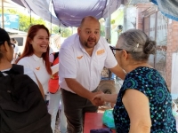La precampaña de la alegría y la esperanza está con Ramón Guerrero “El Mochilas”