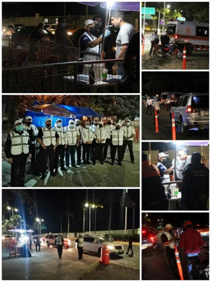 Turismo bien portado; la mayoría pasó la prueba del alcoholímetro ayer