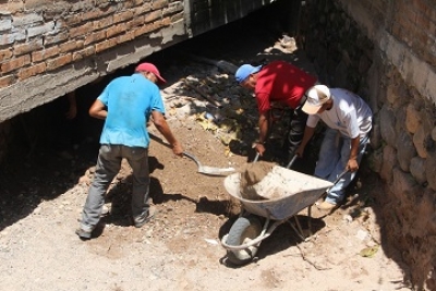 Realizan una intensa labor de mantenimiento en la ciudad