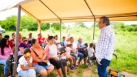 Visita Villa Rosa Juan Carlos Castro