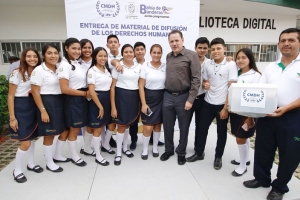 Fortalece Jaime Cuevas un gobierno promotor de los Derechos Humanos