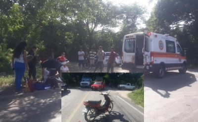 Otro accidente de moto en carretera a Las Palmas; hay dos lesionados