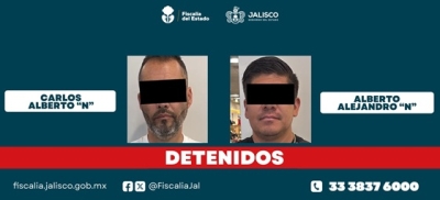 Detienen a dos sujetos que pedían créditos con huellas dactilares de otras personas