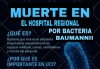 “Bacteria Baumannii” en el Hospital Regional; muere hombre por presunta infección