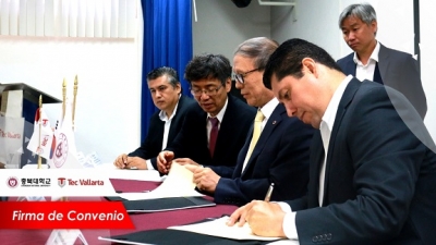 Tec Vallarta firma importante convenio de colaboración con la Universidad Nacional de Chungbuck, de Corea del Sur