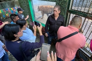Autoridades municipales supervisan el “Zoológico de Vallarta”
