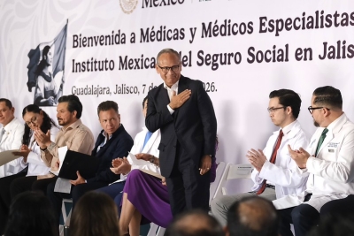 Dan la bienvenida a 700 nuevos médicos especialistas que fortalecerán la atención a la derechohabiencia del IMSS Jalisco