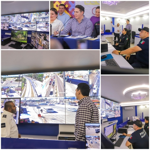 Héctor Santana pone en marcha el Centro de Inteligencia que refuerza la seguridad en Bahía de Banderas