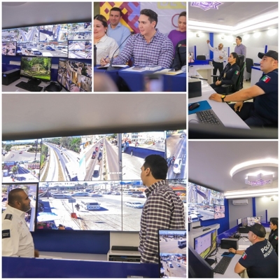 Héctor Santana pone en marcha el Centro de Inteligencia que refuerza la seguridad en Bahía de Banderas