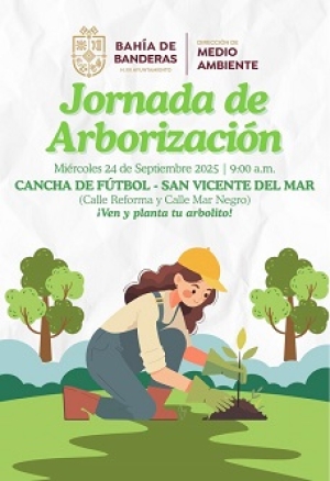 La Jornada de Arborización llegará a San Vicente del Mar