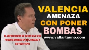 ¡Lo que faltaba!... Eduardo Valencia amenaza con poner bombas en el Juzgado Tercero de Distrito