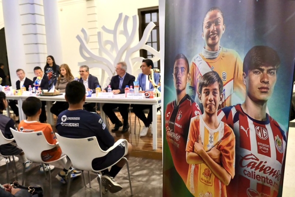 Presentan autoridades la Final de la Copa Jalisco Infantil en el Estadio Jalisco