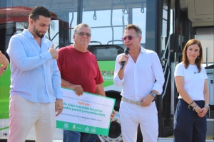 Munguía agradece a Lemus por la entrega de 31 unidades de transporte público para Puerto Vallarta