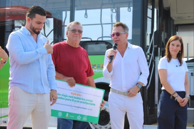 Munguía agradece a Lemus por la entrega de 31 unidades de transporte público para Puerto Vallarta