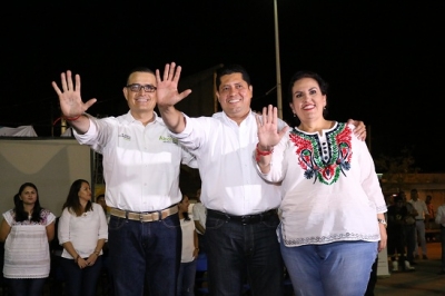 Arrancó Roberto González, campaña en los primeros minutos de este domingo