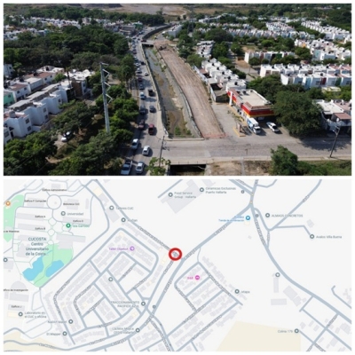 Habrá cierre de vialidad del crucero Av. México y Av. Universidad de Guadalajara por obras