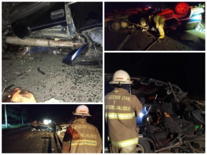 Se mataron cuando regresaban a Vallarta en una Blazer Azul