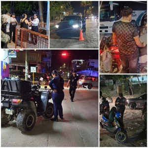 Tránsito y Vialidad Municipal aplicó operativos en la primera semana del periodo vacacional.