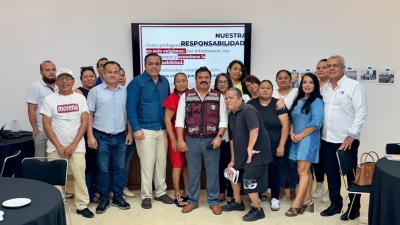 Participa Juan Carlos Castro Almaguer en Curso de Formación Política de Morena