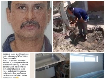 Rafel Reyes Muciño, el defraudador de Hacienda San Rafael, amenaza a mujer después de quitarle 740 mil pesos
