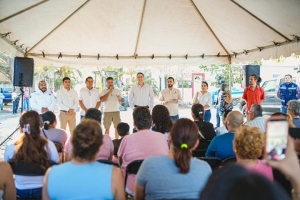 Arranca la ampliación de drenaje en las colonias José Chávez y Magisterial en la Cruz de Huanacaxtle