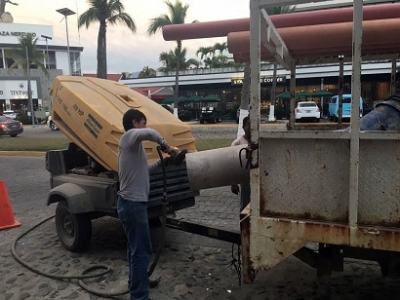 Rehabilita Seapal oportunamente línea de drenaje en Marina Vallarta