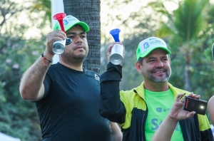 Atestigua Rodolfo Domínguez la gran fiesta deportiva por el agua