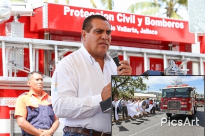 Fortalece Arturo Dávalos el área de Protección Civil y Bomberos; entrega nuevas unidades