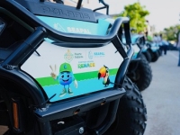 Entrega alcalde de Puerto Vallarta 30 motocicletas a SEAPAL para fortalecer trabajo en campo