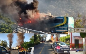 Que fue un “topón” entre marinos y narcos en Tomatlán; se les fue el jefe de plaza