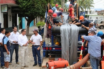 Inicia Seapal obra del Colector en zona del Barrio Santa María