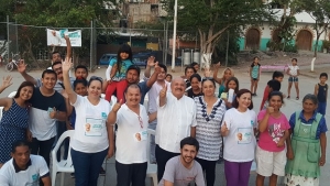 Levantando inquietudes y propuestas el doctor Heriberto Sánchez Ruiz en Ixtapa