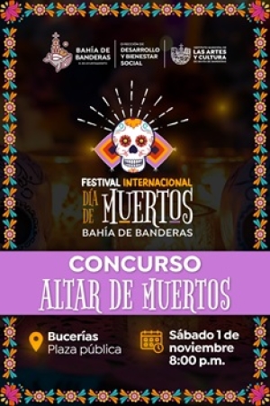 El Gobierno de Bahía de Banderas lanza convocatoria para &quot;Concurso de Altares de Muertos&quot;