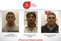 Consignan a tres hombres acusados de participar en una extorsión