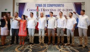 Rinde protesta nuevo consejo directivo de Coparmex