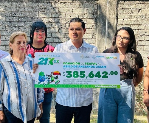 Carrera SEAPAL Vallarta 2025 dona más de 385 mil pesos al CAIAM