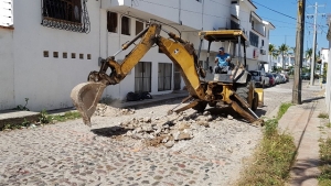 Rehabilita Ayuntamiento más de 5 mil metros cuadrados de calles