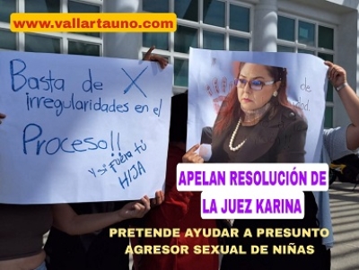 Apelan resolución de la juez que “vinculó” a presunto abusador como “adolescente”; pretende ayudarlo con la suspensión condicional del proceso