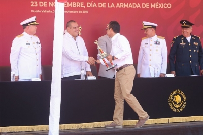 Conmemoran autoridades el ‘Día de la Armada de México’