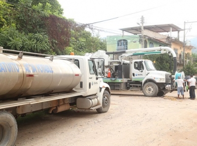 Avanza Seapal con rehabilitación de líneas sanitarias en la Villa de Guadalupe