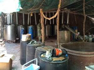 Desmantelan laboratorio clandestino para elaboración de drogas sintéticas