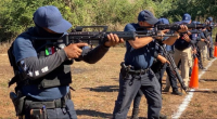 Cadetes de la Policía Municipal concluyen curso con prácticas de tiro