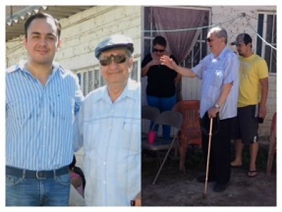 Bendice sacerdote a planilla del precandidato Manuel González Farrera