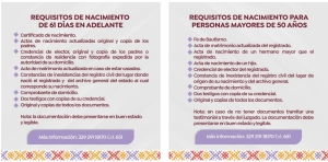 Héctor Santana impulsa campaña de registro de nacimiento extemporáneo