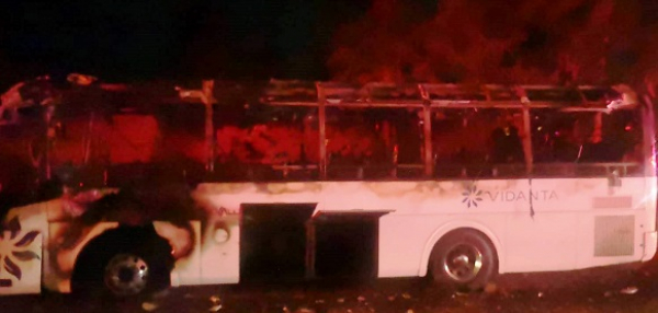 Vidanta sufre cuantiosas pérdidas tras incendio de camión en Volcanes