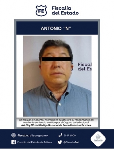 Detienen al panista y ex funcionario de Emilio González Márquez, Antonio Gloria