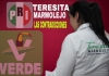 Teresita Marmolejo, aspirante a la alcaldía por la alianza PRI-PAN-PRD; antes denunció al PRI y...