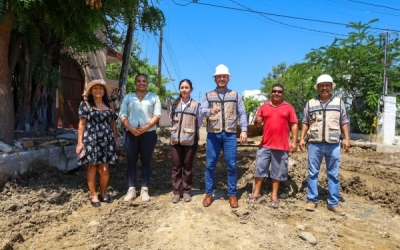 Supervisa Israel Santillán avance de la obra de...