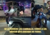 Es apenas un niño, pero por andar de “farol” en una poderosa Ford Bronco, atropelló a un...
