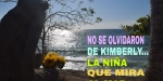 No olvidaron a Kimberly, la niña que mira al...